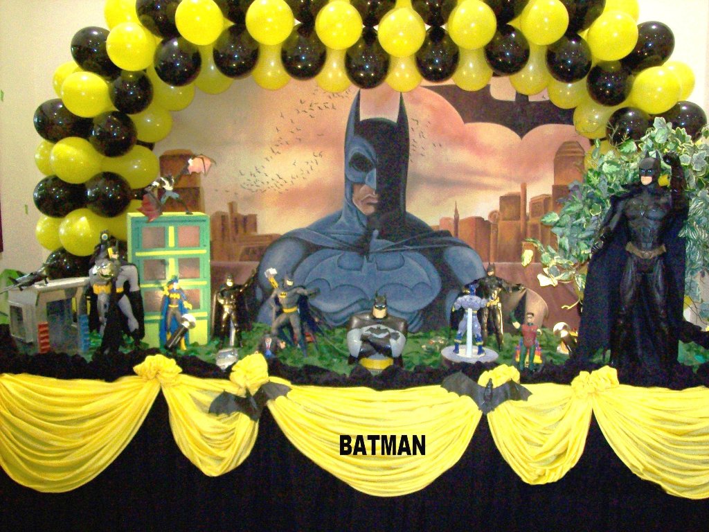 Aniversário criança,tema batman