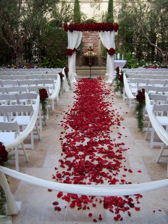 Casamento, decoração na igreja.