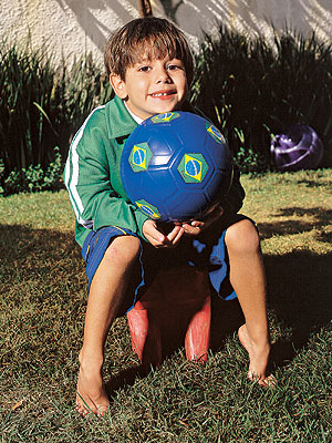 Festa infantil, tema futebol.