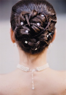 Formatura, penteado.