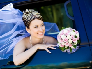 Casamento, escolhendo o carro.