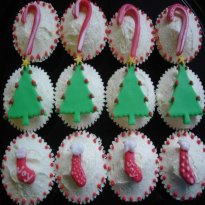 Cupcake de natal.