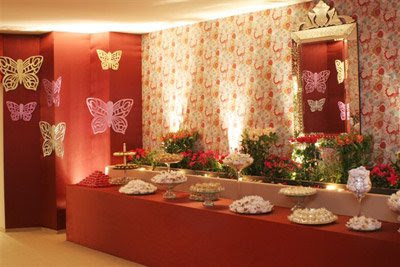 Festa 15 anos, decoração.