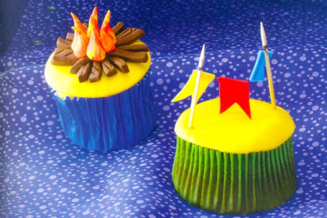 Festa junina, cupcake de milho verde.