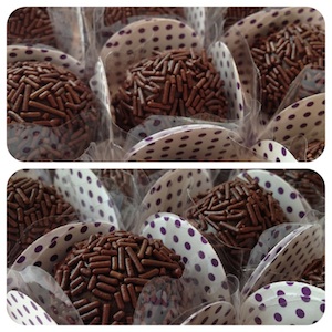 Brigadeiro o doce festivo.