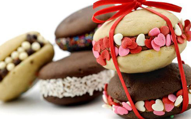 Festas, whoopies.