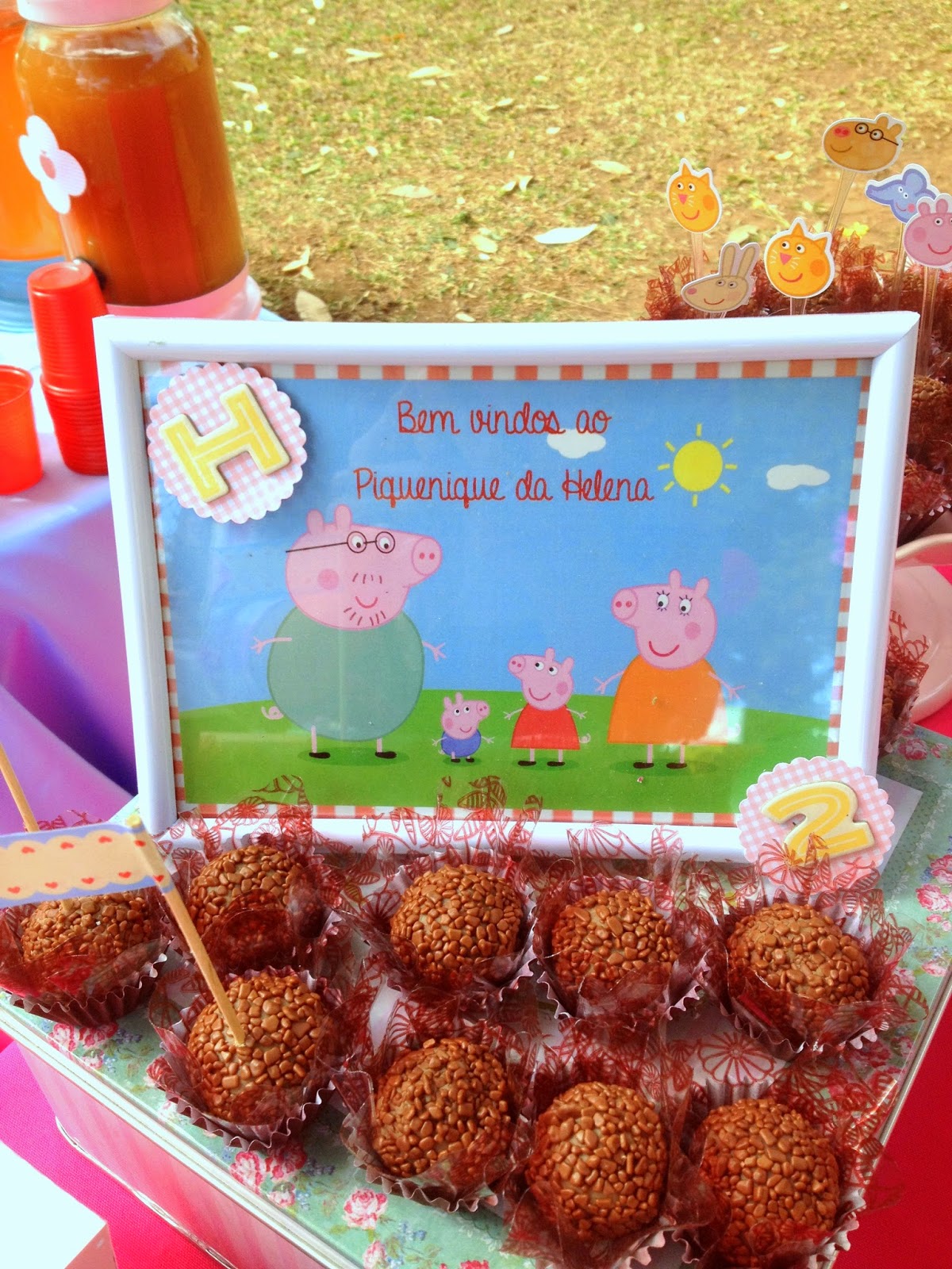 Festa Peppa Pig com piquinique.