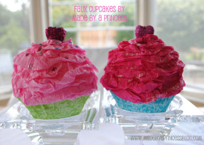 Cupcake decorativo.