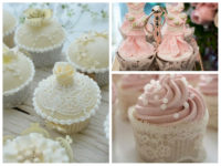 Quantidades de cupcakes em uma festa