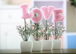 Mini fotos de amor para decorar