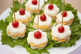 Deliciosos aperitivos , veja as receitas.