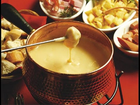 Fondue de queijo servindo 10 convidados