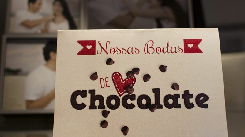 Bodas de chocolate.