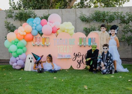 Aniversário infantil no Halloween